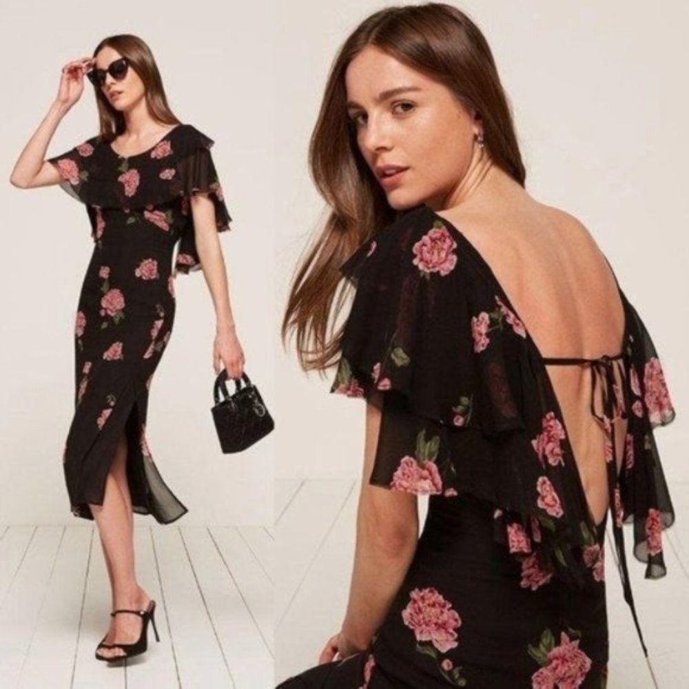 ✨  Gorgeous REFORMATION Chiffon Angel Dress ✨